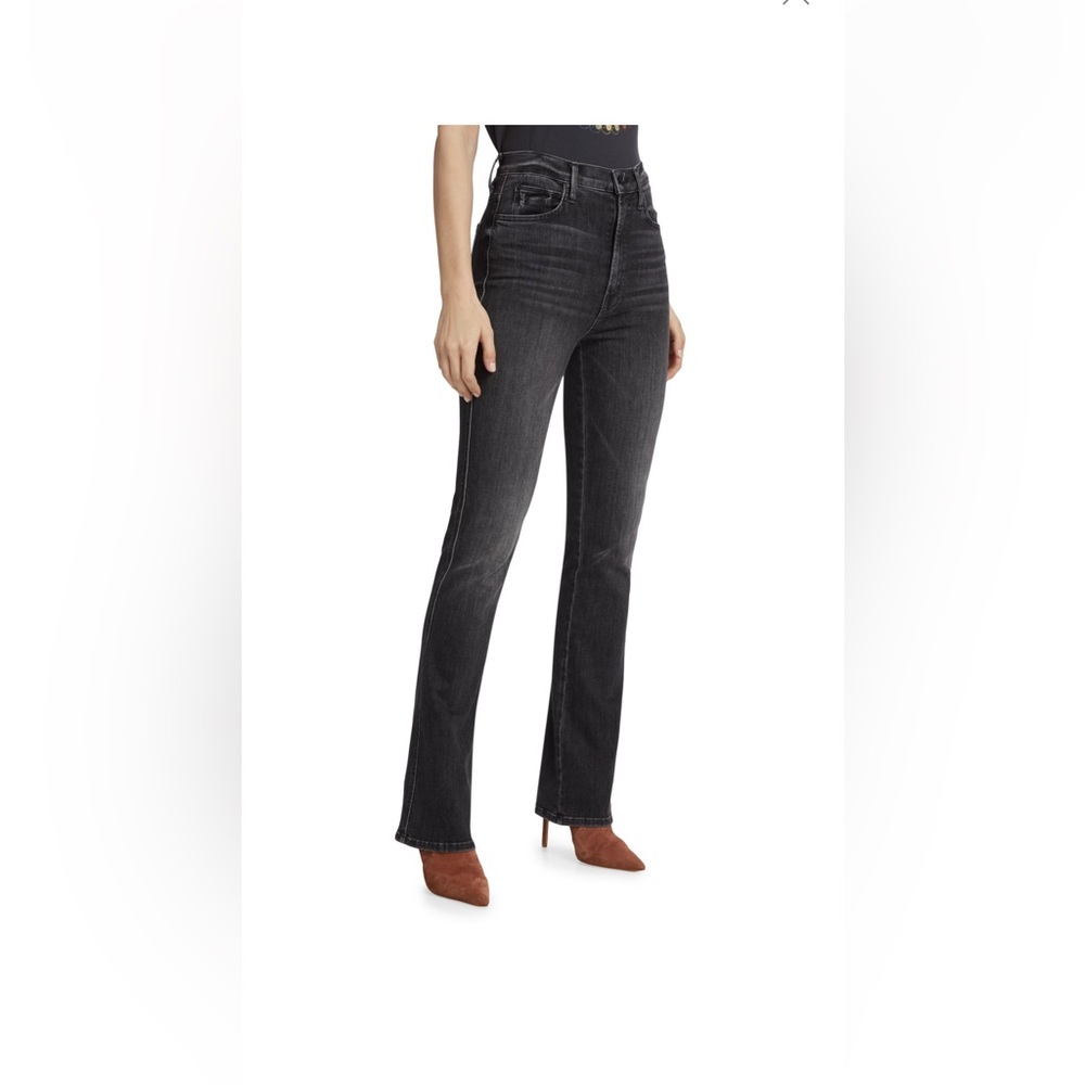 NWT 🔥 $278 MOTHER denim smokin double high rise heel jeans in smoking section
